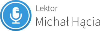 Logo strony Lektor Michał Hącia