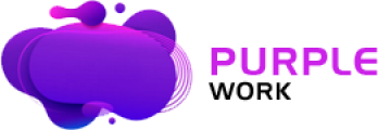 Logo strony Purple Work