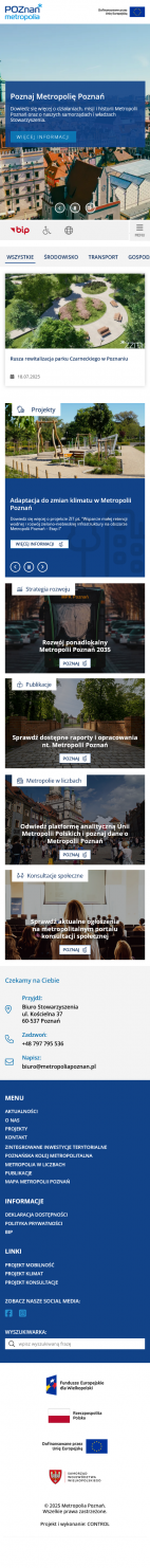 Projekt strony www na telefon